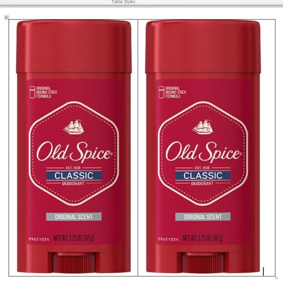 Old Spice Classic Original Scent Deodorant Stick for Men 3.5 Oz / Each : 2 Pack - Picture 1 of 7
